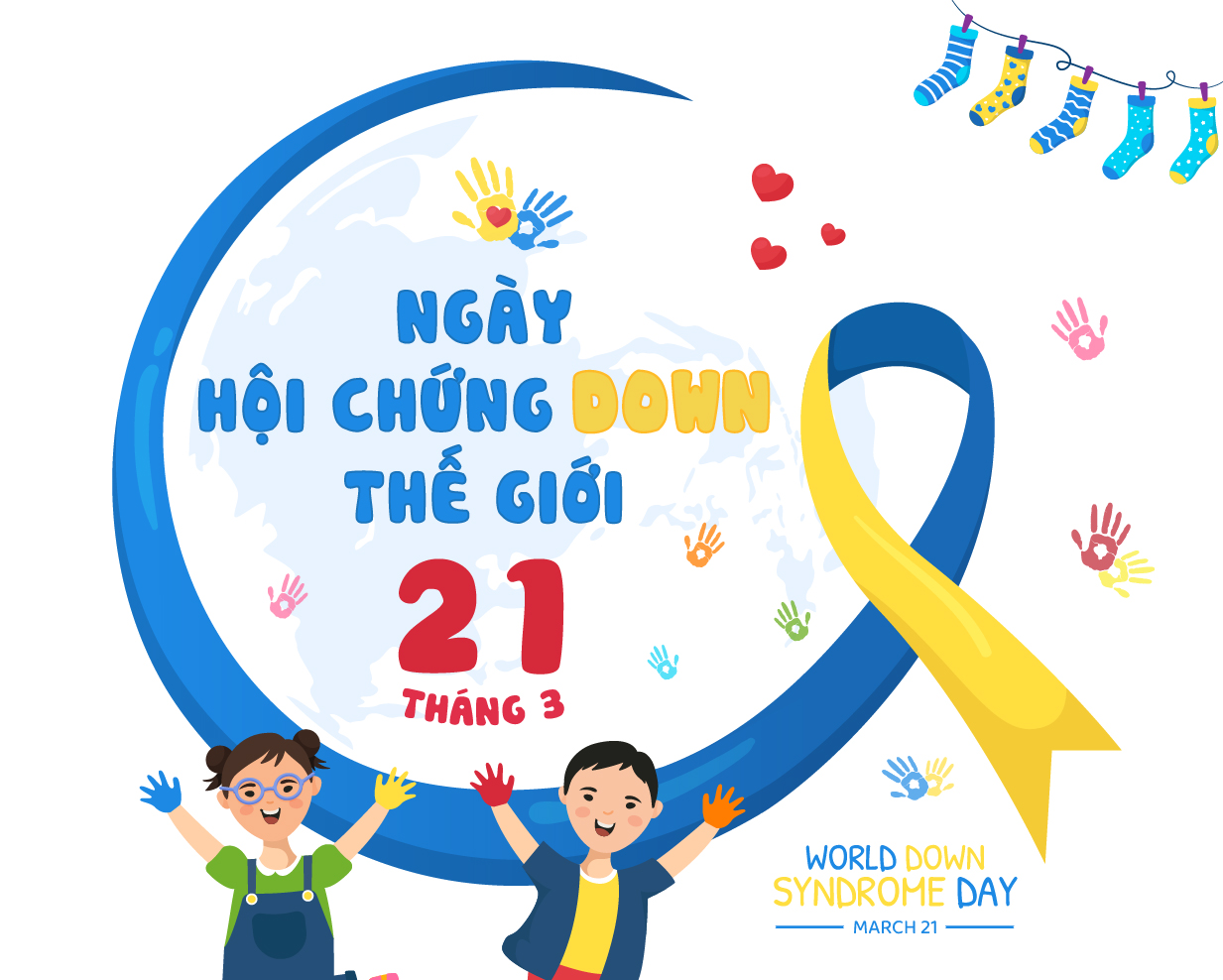Ngày hội chứng Down thế giới 21/3: Cùng nhau chống lại sự cô đơn